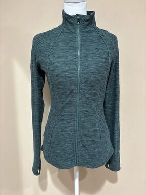 Yogalicious Lux Heathered Teal Active Top